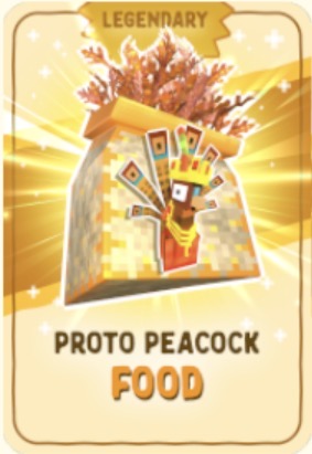 Legendary Proto Peacock Food